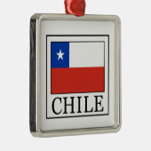Chile Silbernes Ornament (Rechts)