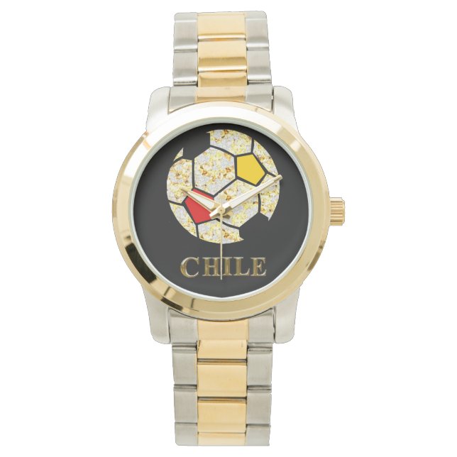 CHILE SOCCER WATCH ARMBANDUHR (Vorderseite)