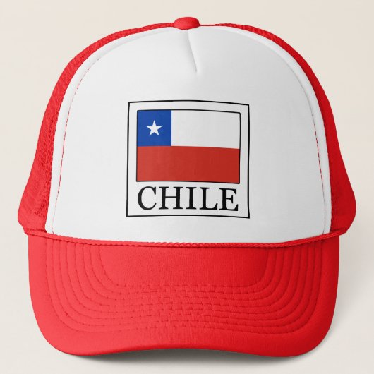 Chile Truckerkappe (Vorderseite)