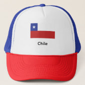 Chile Truckerkappe (Vorderseite)