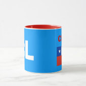Chile* u. mutige CL Kaffee-Tasse Tasse (Zentrum)