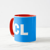Chile* u. mutige CL Kaffee-Tasse Tasse (Vorderseite Links)