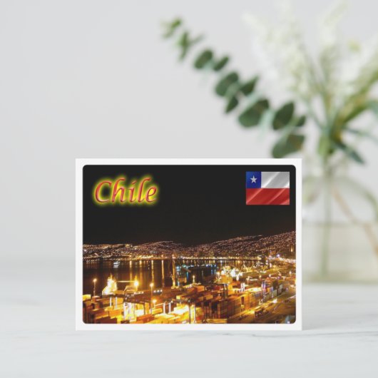 Chile - Valparaiso - Postkarte (Stehend Vorderseite)