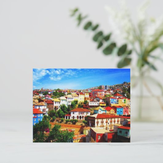 Chile valparaíso postkarte (Stehend Vorderseite)