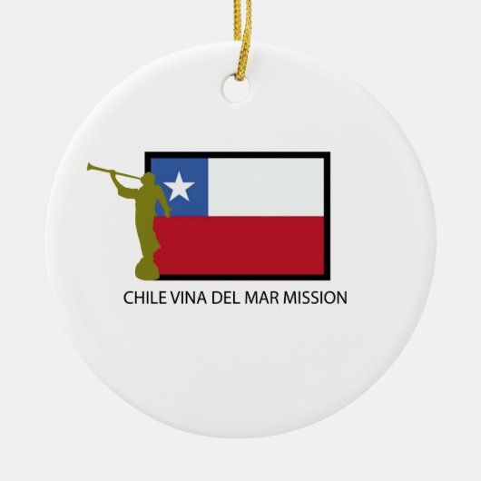 Chile-Vina- del Marauftrag LDS CTR Keramikornament (Vorne)
