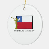 Chile-Vina- del Marauftrag LDS CTR Keramikornament (Links)