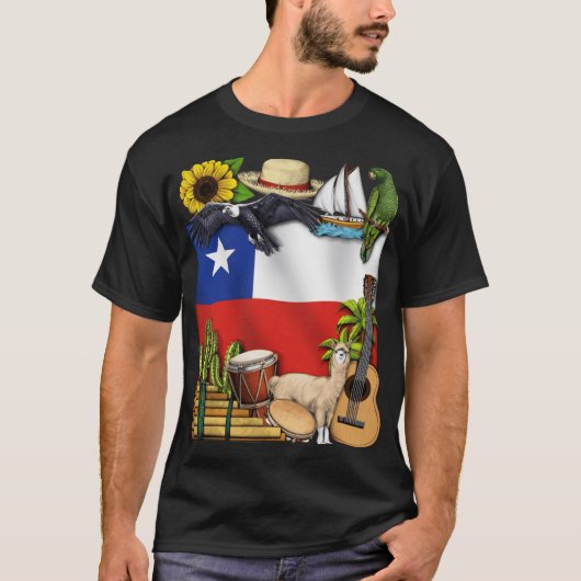Chile vintage T-Shirt (Vorderseite)