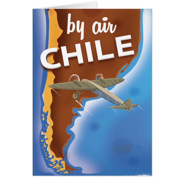 Chile Vintage Travel Poster (Vorne)
