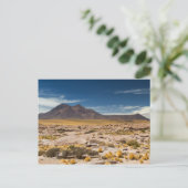 Chile - Vulkan in der Atacama-Wüste Postkarte (Stehend Vorderseite)