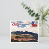 Chile - Vulkan Parinacota - Postkarte (Stehend Vorderseite)