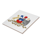 Chile-Wappen Fliese (Seite)