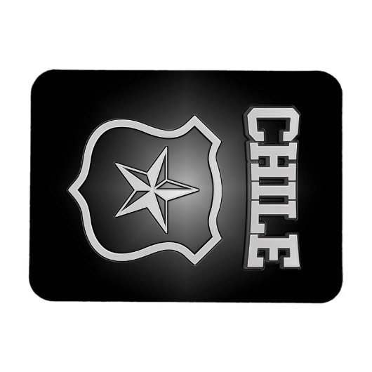 Chile-Wappen Magnet (Horizontal)