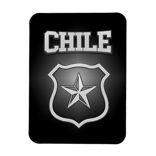 Chile-Wappen Magnet (Vertikal)