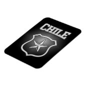 Chile-Wappen Magnet (Linke Seite)