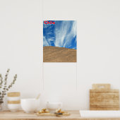 Chile Wolken Poster (Küche)