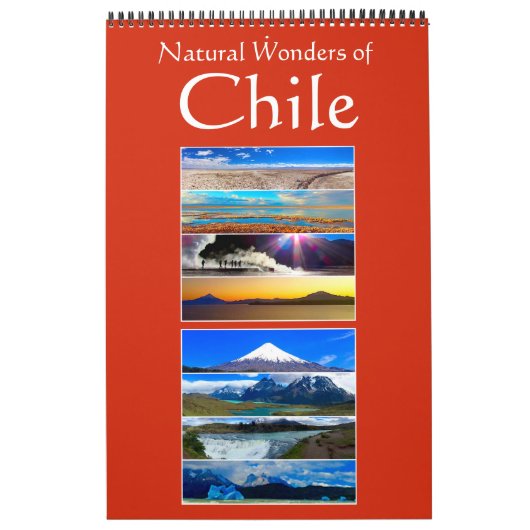 Chile Wunder Kalender (Titelbild)
