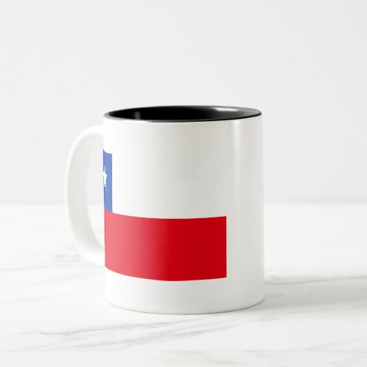 Chile Zweifarbige Tasse (Vorderseite Links)