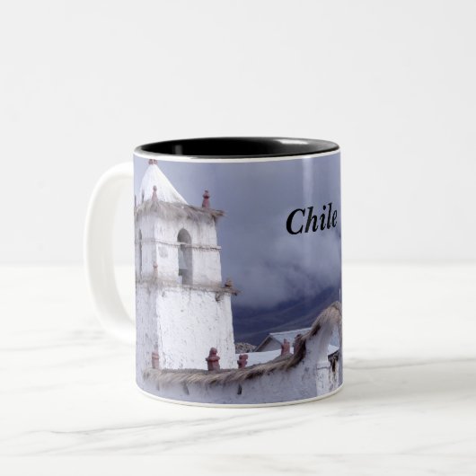 Chile Zweifarbige Tasse (Vorderseite Links)