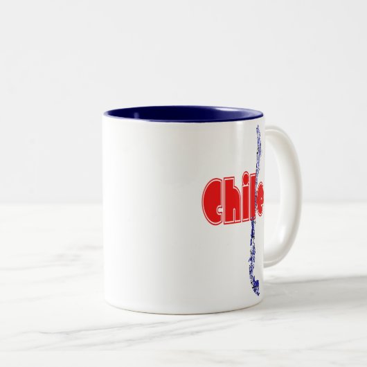 Chile Zweifarbige Tasse (VorderseiteRechts)