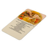 Chilean Cazuela de Ave Recipe Magnet (Linke Seite)