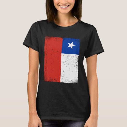 Chilean Flag Chile  1 T-Shirt (Vorderseite)