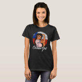 Chilean Flag Chile Chilean Girl T-Shirt (Vorne ganz)
