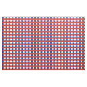 Chilean Flag & Chile Trendy Fabric /mode Stoff (Fat Quarter (45,7 x 55,9 cm))