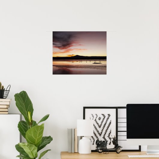 Chilean Flamingo Poster (Heimbüro)