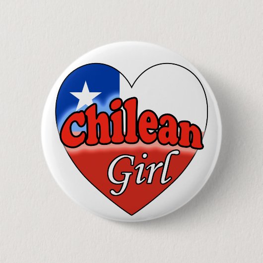 Chilean Girl Button (Vorderseite)