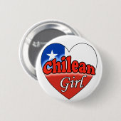 Chilean Girl Button (Vorne & Hinten)