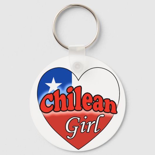 Chilean Girl Schlüsselanhänger (Vorderseite)