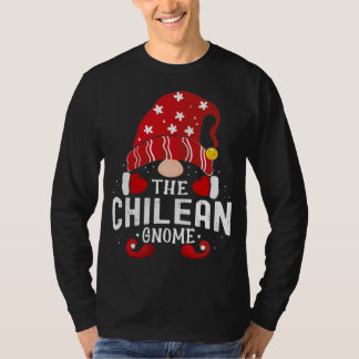 Chilean Gnome passt zu Weihnachtsjets für die Fami T-Shirt