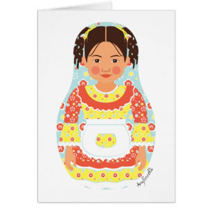 Chilean Matryoshka Card