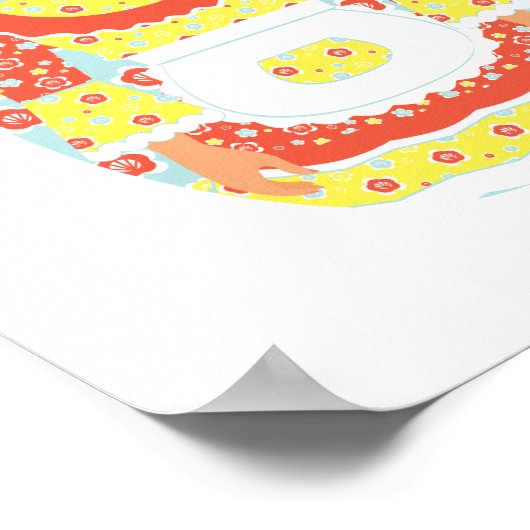 Chilean Matryoshka Poster (Ecke)