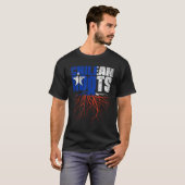Chilean Roots Chile Heritage Flag T-Shirt (Vorne ganz)