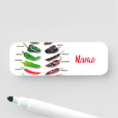 Chilen Frisch und trocken Thunder_Cove Namensschild (Beispiel)