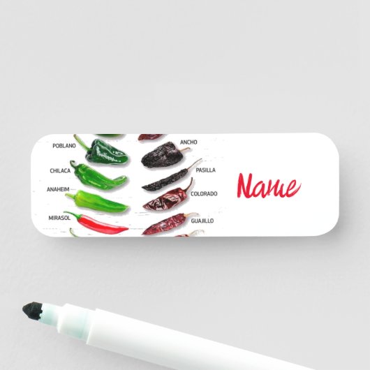 Chilen Frisch und trocken Thunder_Cove Namensschild (Beispiel)