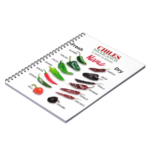 Chilen Frisch und trocken Thunder_Cove Notizblock (Linke Seite)