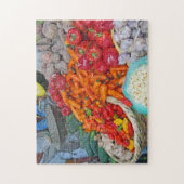 Chilen & Mehr auf dem peruanischen Markt Puzzle (Vertikal)