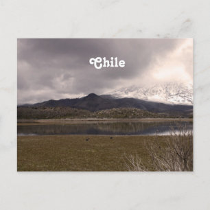 Chilenische Berge Postkarte