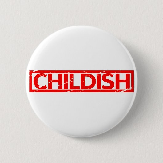 Chilenische Briefmarke Button (Vorderseite)