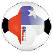 chilenische Flagge Fußball (Gedreht)