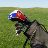 chilenische Flagge Golf Headcover (In SItu)