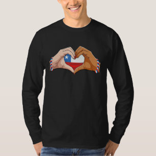Chilenische Frauen Männer Patriotische Chilenische T-Shirt