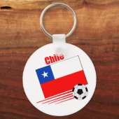 Chilenische Fußballmannschaft Schlüsselanhänger (Vorderseite)