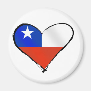 Chilenische Liebe und Stolz Te Amo-Chilen Magnet