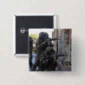 chilenische Marines Button (Vorne & Hinten)