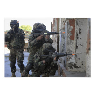 chilenische Marines Fotodruck