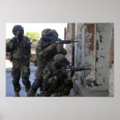 chilenische Marines Poster (Vorne)