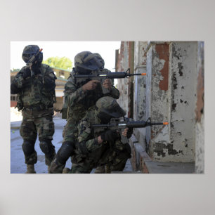 chilenische Marines Poster